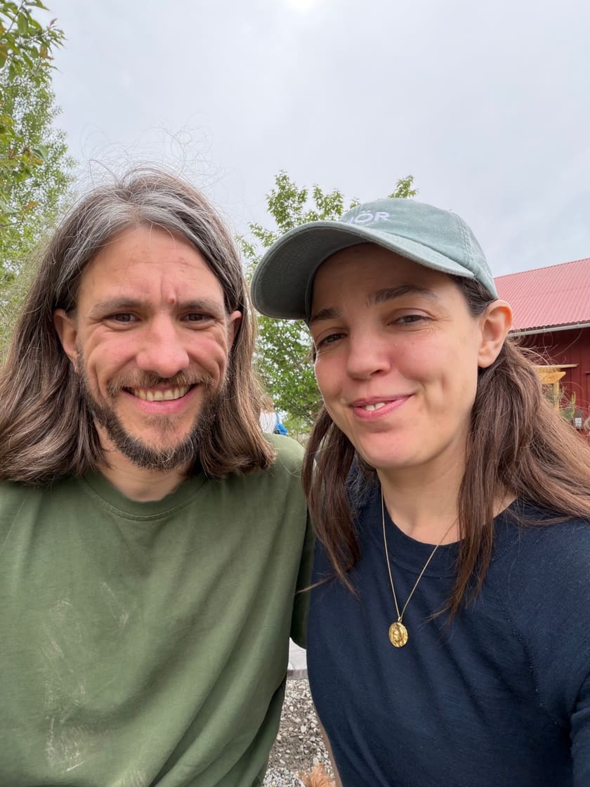 Picture of Philip and Natalie, the founders of Järna Buljong